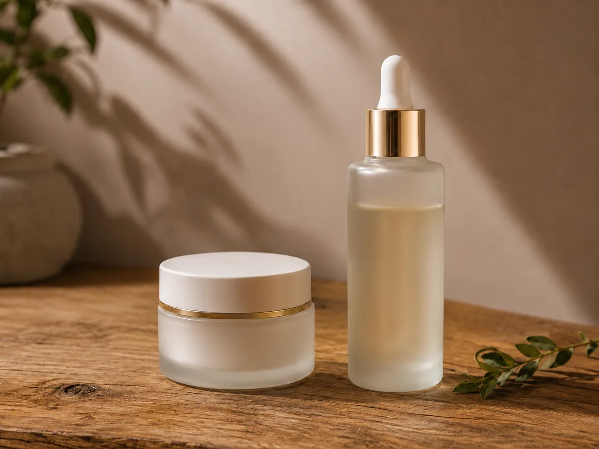 Clean skincare product photo with the sale text removed